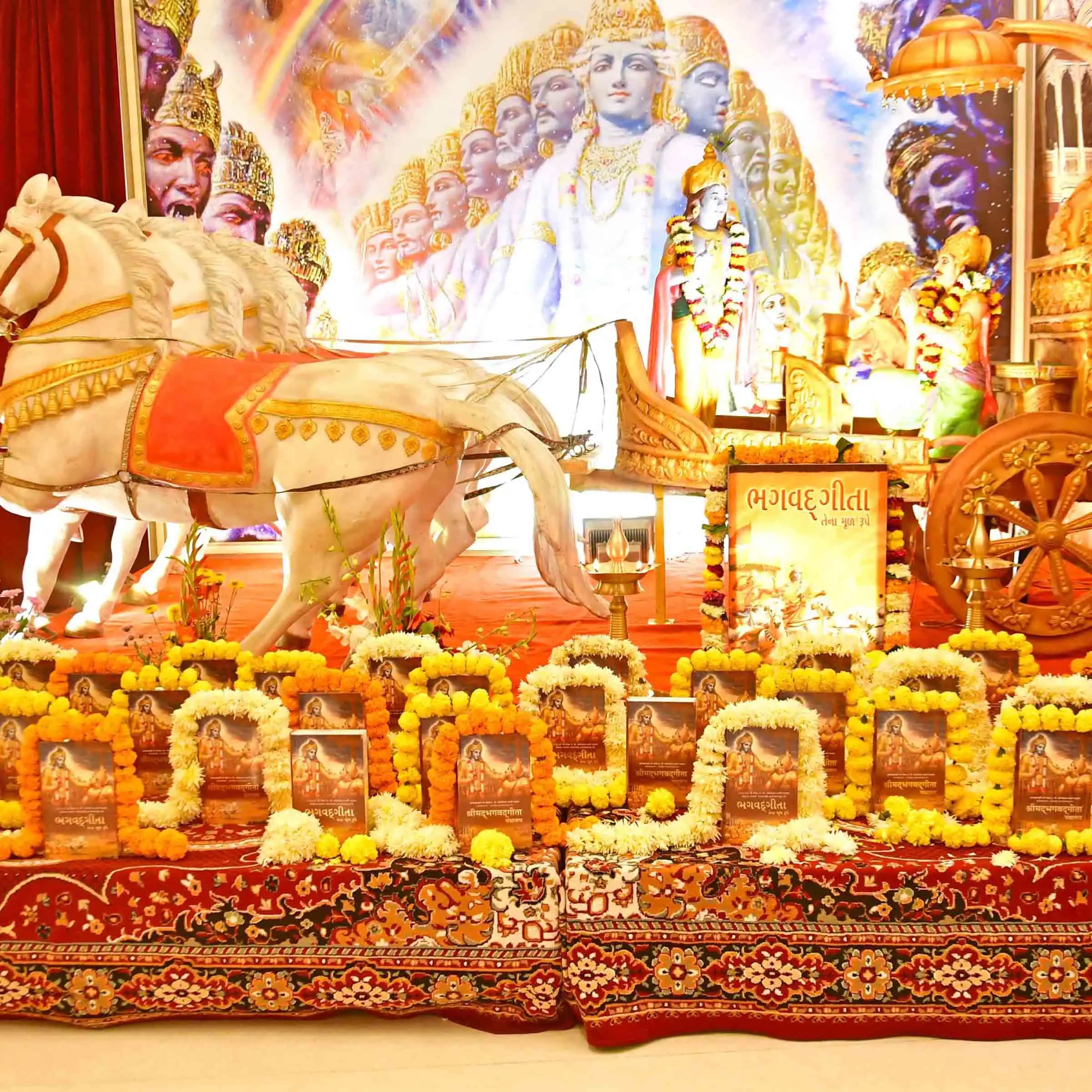 Depiction of Parthasarathy